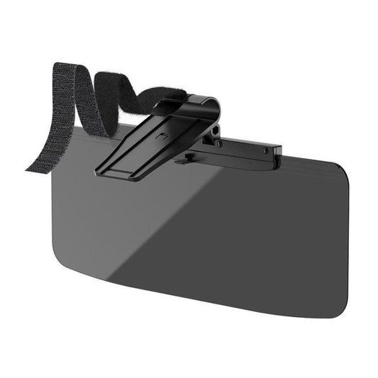 SHUNWEI SD-2302 Car Sun Visor Day Night Anti Glare Visor Adjustable Visor Protection Mirror (Black) - Sunglasses & Glasses Clips by SHUNWEI | Online Shopping UK | buy2fix