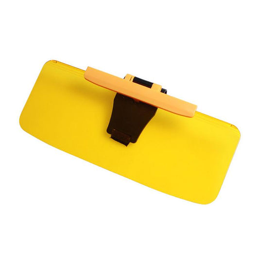 SHUNWEI SD-2302 Car Sun Visor Day Night Anti Glare Visor Adjustable Visor Protection Mirror (Yellow) - Sunglasses & Glasses Clips by SHUNWEI | Online Shopping UK | buy2fix