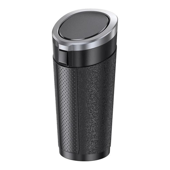 SHUNWEI SD-1612 Car Trash Can Portable Soft Cup-Shaped Waste Bin for Vehicles (Silver)