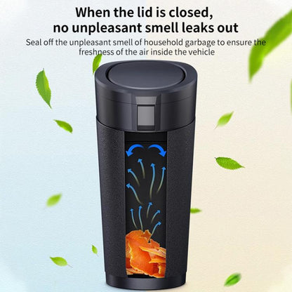 SHUNWEI SD-1612 Car Trash Can Portable Soft Cup-Shaped Waste Bin for Vehicles (Silver) - Stowing Tidying by SHUNWEI | Online Shopping UK | buy2fix