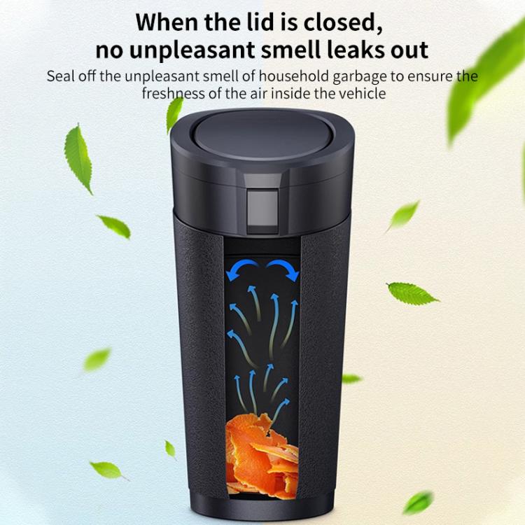 SHUNWEI SD-1612 Car Trash Can Portable Soft Cup-Shaped Waste Bin for Vehicles (Black) - Stowing Tidying by SHUNWEI | Online Shopping UK | buy2fix