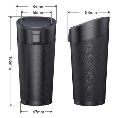 SHUNWEI SD-1612 Car Trash Can Portable Soft Cup-Shaped Waste Bin for Vehicles (Silver) - Stowing Tidying by SHUNWEI | Online Shopping UK | buy2fix
