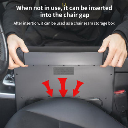 SHUNWEI SD-1520 Car Steering Wheel Tray Multi-Functional In-Car Organizer Desk (Black) - Car Drink Holders by SHUNWEI | Online Shopping UK | buy2fix