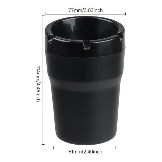 SHUNWEI SD-1209 Car Cigarette Ashtray Car Cup Holder (Black) - Ashtrays by buy2fix | Online Shopping UK | buy2fix