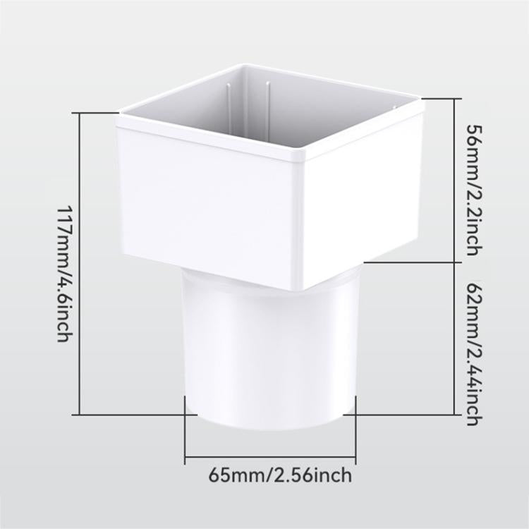 SHUNWEI SD-1034 Car Cup Holder Expander Square Drink Holder (White) - Stowing Tidying by SHUNWEI | Online Shopping UK | buy2fix