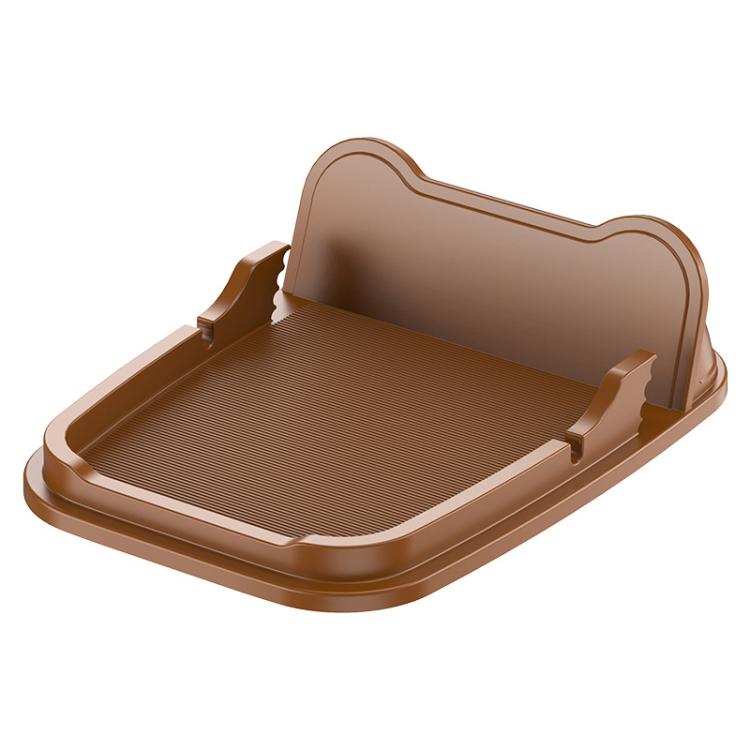SHUNWEI SD-1133 Car Dashboard Anti-Slip Storage Pad Phone Holder (Brown) - Stowing Tidying by SHUNWEI | Online Shopping UK | buy2fix