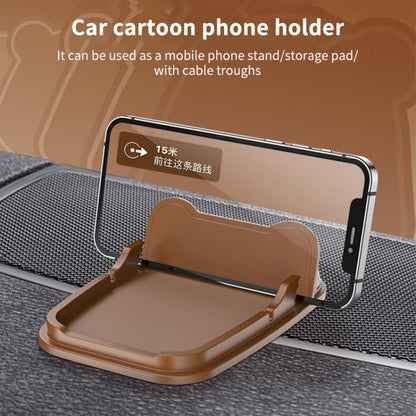 SHUNWEI SD-1133 Car Dashboard Anti-Slip Storage Pad Phone Holder (Brown) - Stowing Tidying by SHUNWEI | Online Shopping UK | buy2fix