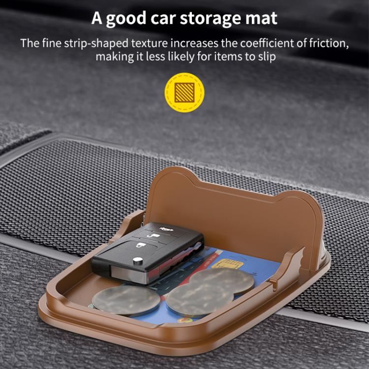 SHUNWEI SD-1133 Car Dashboard Anti-Slip Storage Pad Phone Holder (Black) - Stowing Tidying by SHUNWEI | Online Shopping UK | buy2fix