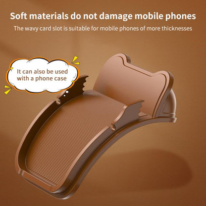 SHUNWEI SD-1133 Car Dashboard Anti-Slip Storage Pad Phone Holder (Brown) - Stowing Tidying by SHUNWEI | Online Shopping UK | buy2fix