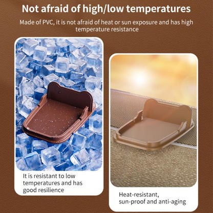 SHUNWEI SD-1133 Car Dashboard Anti-Slip Storage Pad Phone Holder (Brown) - Stowing Tidying by SHUNWEI | Online Shopping UK | buy2fix