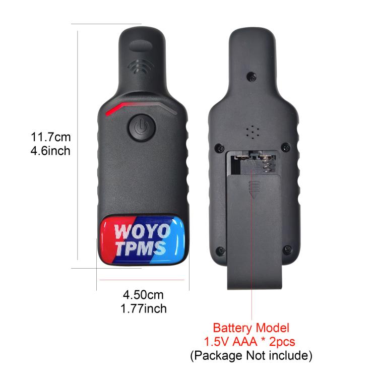 WOYO PL002 Tire Pressure Sensor Activation Tool For BMW Motorcycle (Black) - Tire Pressure Gauges by buy2fix | Online Shopping UK | buy2fix