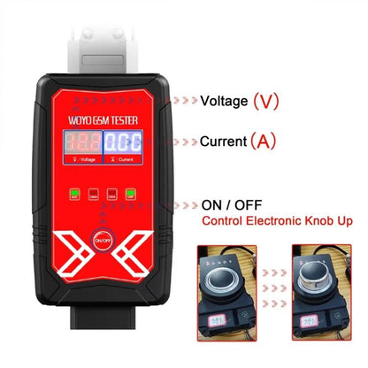 WOYO PL005 Gear Shift Module Tester Kit Lift Knob Repair Diagnostic Tool For Range Rover Jaguar (Black Red) - Code Readers & Scan Tools by buy2fix | Online Shopping UK | buy2fix