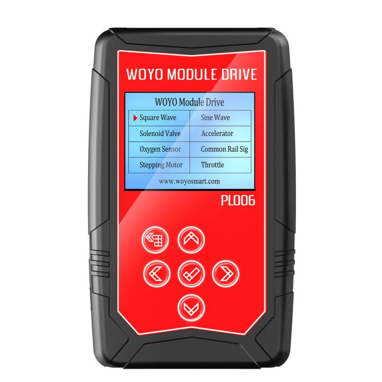 WOYO PL006 Automotive Component Sensor Offline Drive Tester for Automotive Maintenance and Inspection Sensors Auto tools (Black Red) - Code Readers & Scan Tools by buy2fix | Online Shopping UK | buy2fix