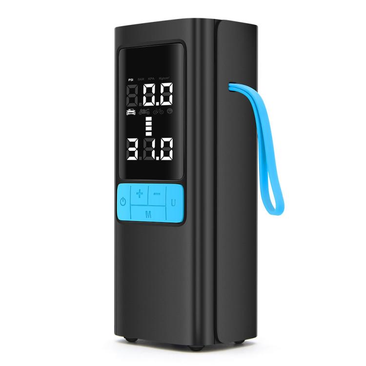 12V Portable Air Pump for Car Motorcycle Tires (Black) - Inflatable Pump by buy2fix | Online Shopping UK | buy2fix