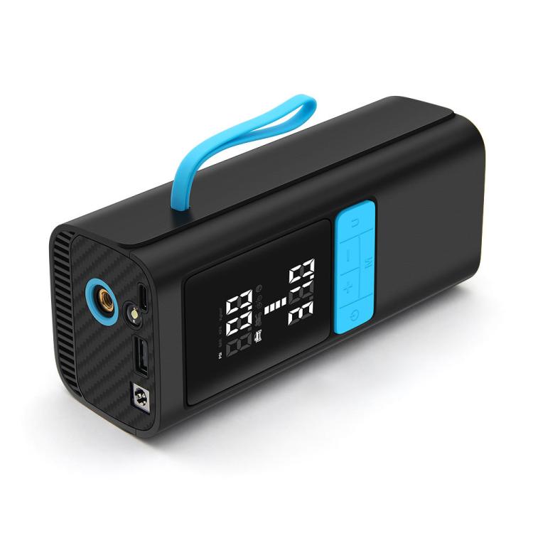 12V Portable Air Pump for Car Motorcycle Tires (Black) - Inflatable Pump by buy2fix | Online Shopping UK | buy2fix