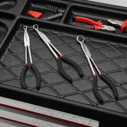 Extended Pointed Nose O-ring Pliers, Size: 5/16 inch (Black) - Hand Tool Sets by buy2fix | Online Shopping UK | buy2fix