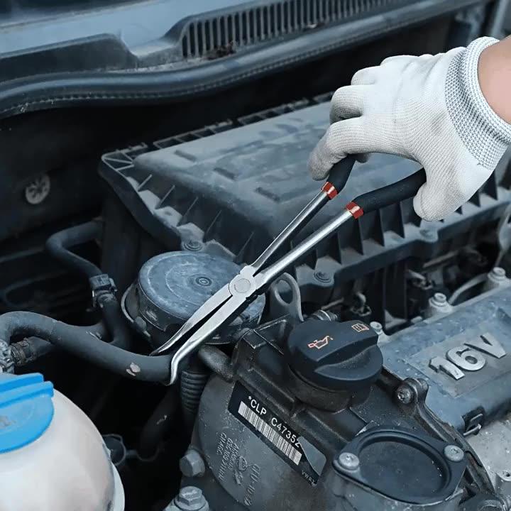 Extended Pointed Nose O-ring Pliers, Size: 5/16 inch (Black) - Hand Tool Sets by buy2fix | Online Shopping UK | buy2fix