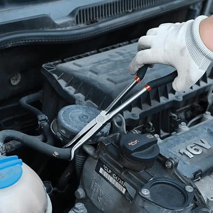 Extended Pointed Nose O-ring Pliers, Size: 1/2 inch (Black) - Hand Tool Sets by buy2fix | Online Shopping UK | buy2fix