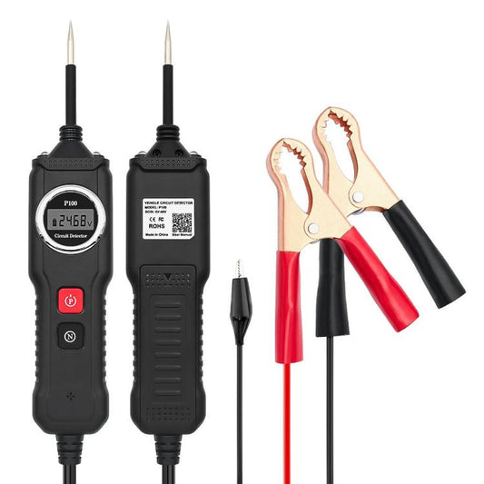 P100 5V-40V Electric Circuit Tester, Two Power Supply, Cable Length: 4m (Black) - Electronic Test by buy2fix | Online Shopping UK | buy2fix
