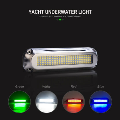 Ship / Yacht 10-30V 120LEDs Waterproof Stainless Steel Underwater Light (Red Light) by buy2fix