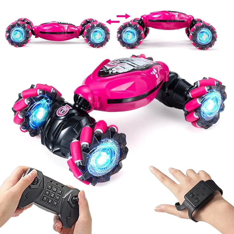 YDJ-D876 Gesture Sensing RC Stunt Car (Red) - RC Cars by buy2fix | Online Shopping UK | buy2fix