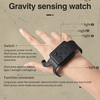 YDJ-D876 Gesture Sensing RC Stunt Car (Red) - RC Cars by buy2fix | Online Shopping UK | buy2fix