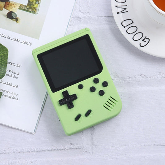 MK500 Macaron Mini Retro Classic Handheld Game Console for Kids Built-in 500 Games, Support AV Output(Green) by buy2fix