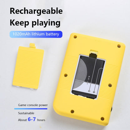 MK500 Macaron Mini Retro Classic Handheld Game Console for Kids Built-in 500 Games, Support AV Output(Pink) by buy2fix