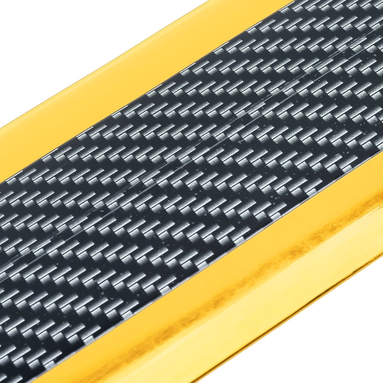 Universal Electroplate Carbon Fibre Car Door Threshold Decoration Strip Decorative Sticker, Size : 3CM x 2M(Gold) by buy2fix