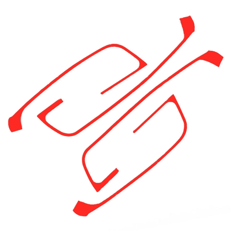 4 PCS Car Carbon Fiber Door Button Decorative Frame for Audi A3 2014-2018 by buy2fix