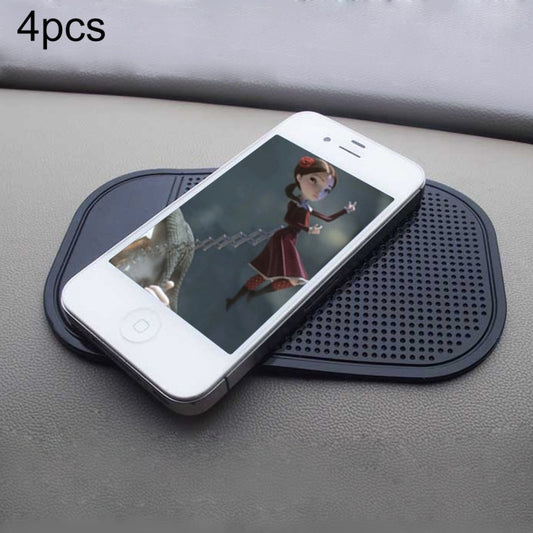4pcs Car Anti-Slip Mat Super Sticky Pad for Phone / GPS/ MP4/ MP3 by buy2fix