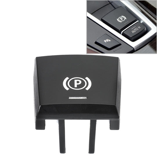 Auto-Parkschalter-Abdeckung, Ersatz, Handbremse, P-Taste, 61316822518, für BMW 5er/6er-Reihe 2009–2013