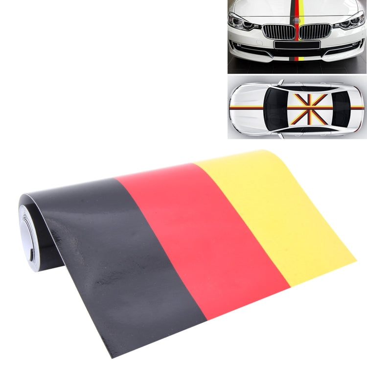 1m German Flag Car Plastic Wrap Sticker Decal Film - Decorative Sticker by buy2fix | Online Shopping UK | buy2fix