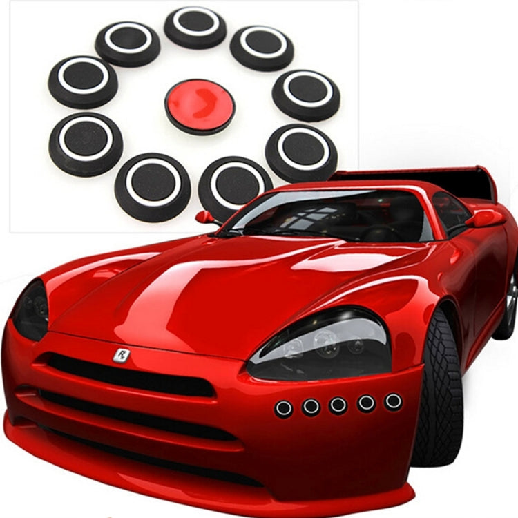10 PCS Car Styling Anti-collision Sticker(Black) by buy2fix
