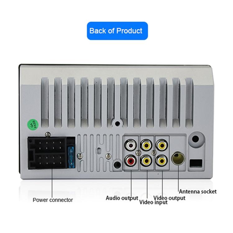 7010B HD 2 Din 7 inch Car Bluetooth Radio Receiver MP5 Player, Support FM & USB & TF Card by buy2fix