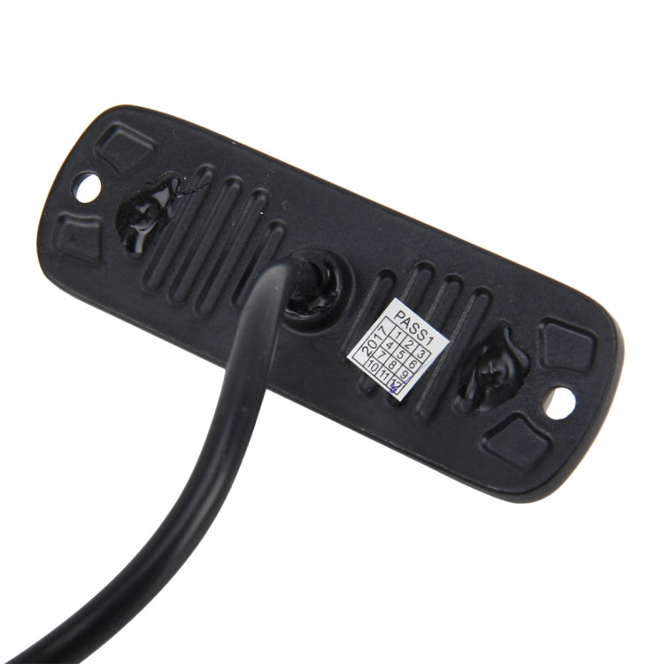 DC 12V-24V 2W 4LEDs SMD-2835 Lamps 17 Flash Patterns 3 Lines Car Flash Lamp Waterproof Car Truck Emergency Strobe Flash Warning Light, Cable Length: 90cm by buy2fix