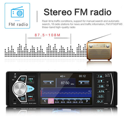 SWM-4022D HD 4.1 inch 12V Universal Car Radio Receiver MP5 Player, Support FM & Bluetooth & TF Card with Remote Control by buy2fix