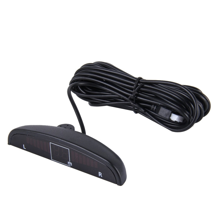 Car Buzzer Reverse Backup Radar System - Premium Quality 4 Parking Sensors Car Reverse Backup Radar System with LCD Display(Carbon Gray) by buy2fix