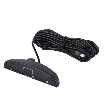 Car Buzzer Reverse Backup Radar System - Premium Quality 4 Parking Sensors Car Reverse Backup Radar System with LCD Display(Black) by buy2fix
