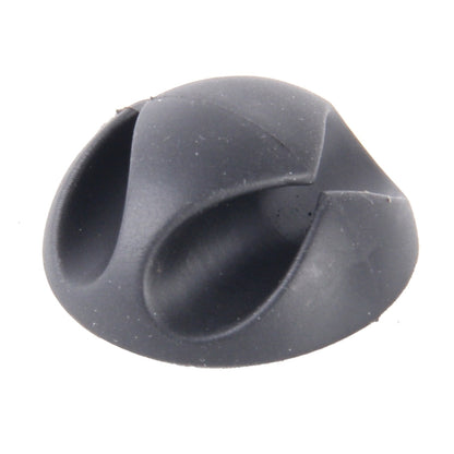 5 PCS Double Hole Cable Clips, Cable Management System and Cord Organizer Solution(Black) by buy2fix