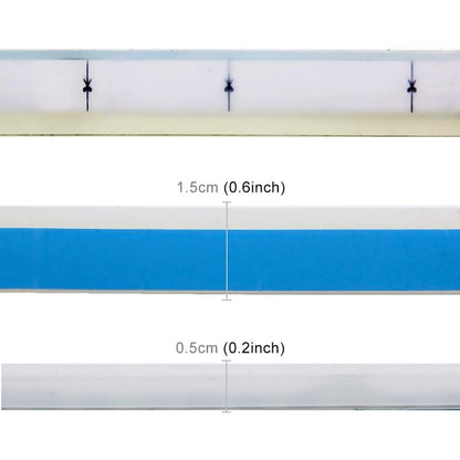 2 PCS 60cm DC12V 7.5W Ultra-thin Waterproof Car Auto Double Colors Turn Lights / Running Lights SMD-2835 LED Bulbs (Turn Lights: Yellow Light; Running Lights: Ice Blue Light) by buy2fix