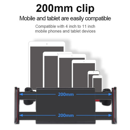 p-01 Auto Car Seatback Tablet PC / Mobilephone Holder (Black) by buy2fix