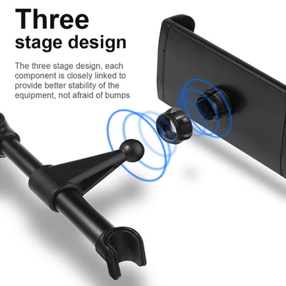 p-01 Auto Car Seatback Tablet PC / Mobilephone Holder (Black) by buy2fix