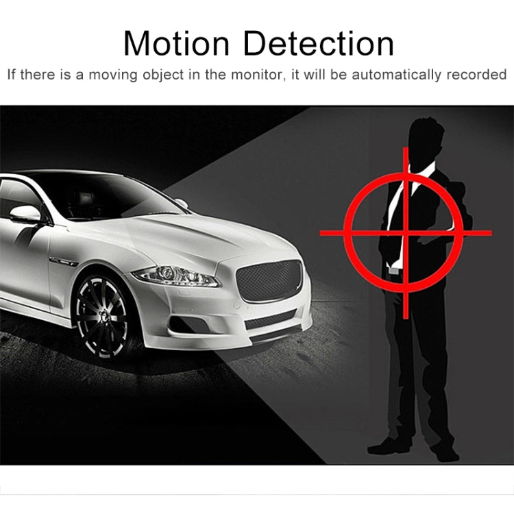 K6000 2.3 inch 90 Degrees Wide Angle Full HD 720P Video Car DVR, Support TF Card (32GB Max) / Motion Detection, with 2 Night Vision Fill Lights by buy2fix