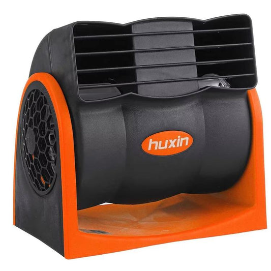 HX-T302 DC 24V 7W Portable Vehicle Cooling Fan Low Noise Silent Cooler Air Conditioner, 2 Speeds Adjustable, Random Color Delivery by buy2fix