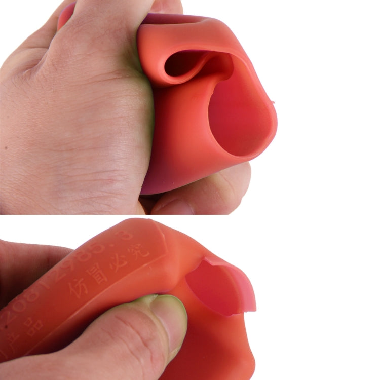 Safe Rubber Car Seat Belt Clips Locking Buckles Protective Cover(Orange) - Seat Belts & Padding by buy2fix | Online Shopping UK | buy2fix