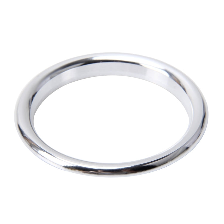 4 PCS Car Outlet Decorative Rings Aluminum Alloy Air Outlet Chrome Trim Ring Car Dashboard Air Vents Cover Sticker Decoration for Audi A3(Silver) by buy2fix