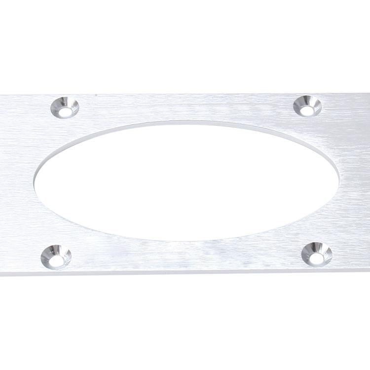2 PCS Anti-collision Protection Decorative Bar Behind The Siege Car Decoration(Silver) by buy2fix