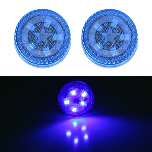 2 PCS Car Door Magnetic Warning Strobe Light Lamp(Blue Light) - Warning Lights by buy2fix | Online Shopping UK | buy2fix