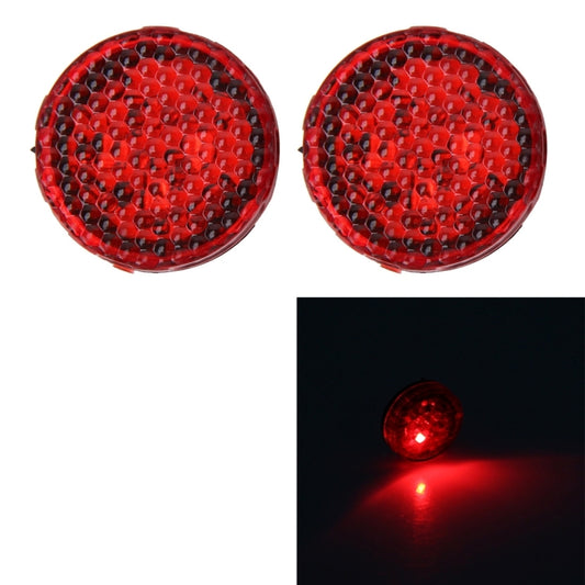 2 PCS Car Door Anti-collision Warning Strobe Light (Red Light) - Warning Lights by buy2fix | Online Shopping UK | buy2fix